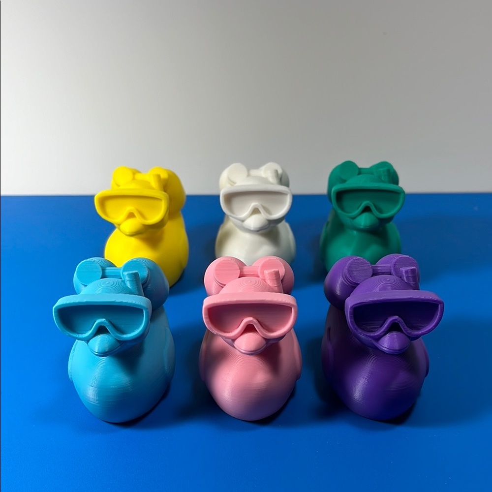 🤿3d Printed Scuba/Snorkel Ducks-Set of 6🤿discount/bonus with bundle 2+